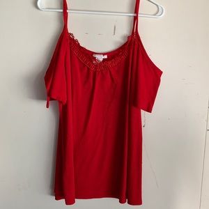 Off the shoulder blouse